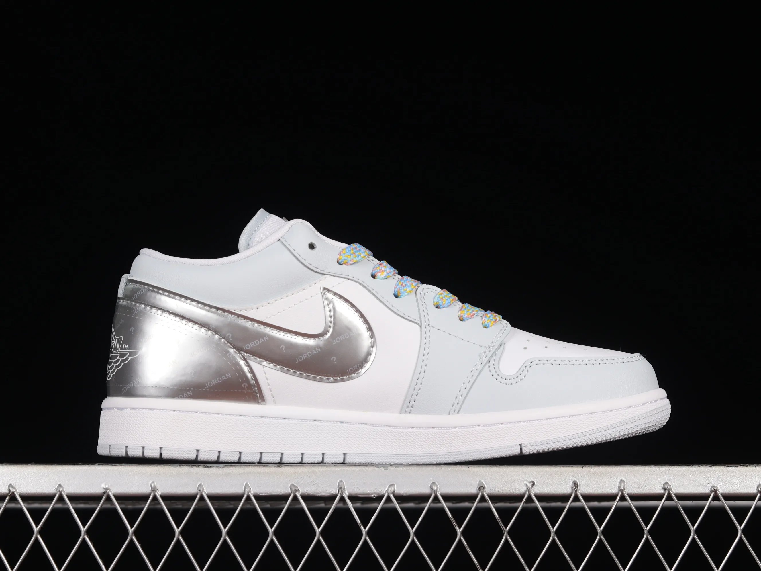 All Categories Air Jordan Jordan Series Basketball Shoes Air Jordan 1 Low Z Edition Air Jordan 1 Low "Gcel" AJ1 Joe 1 Silver Sports Culture Basketball Shoes DX6070-101
